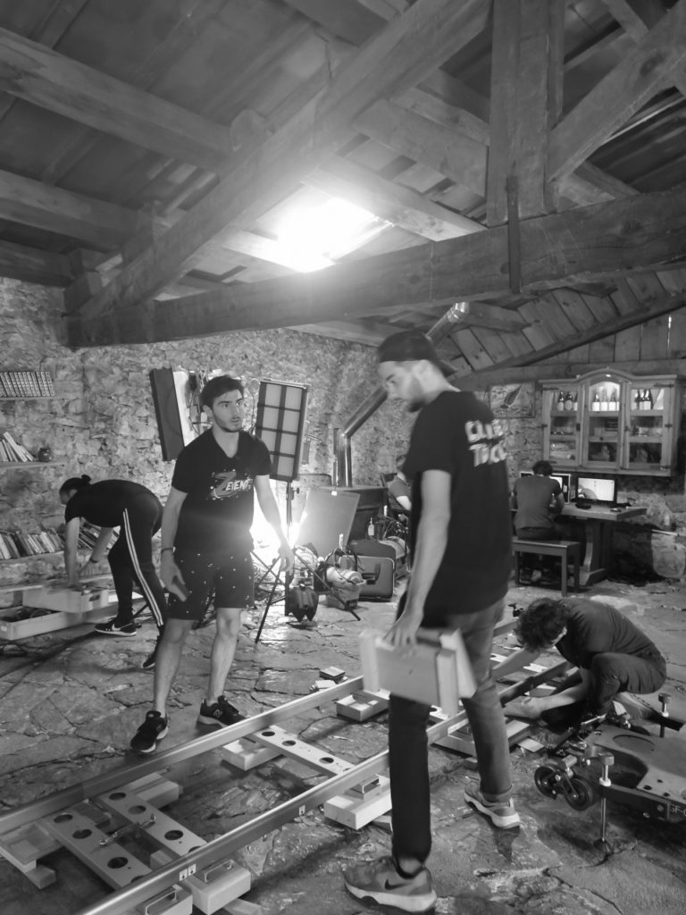 Tournage Cinécréatis étudiants 2ème Année Brule