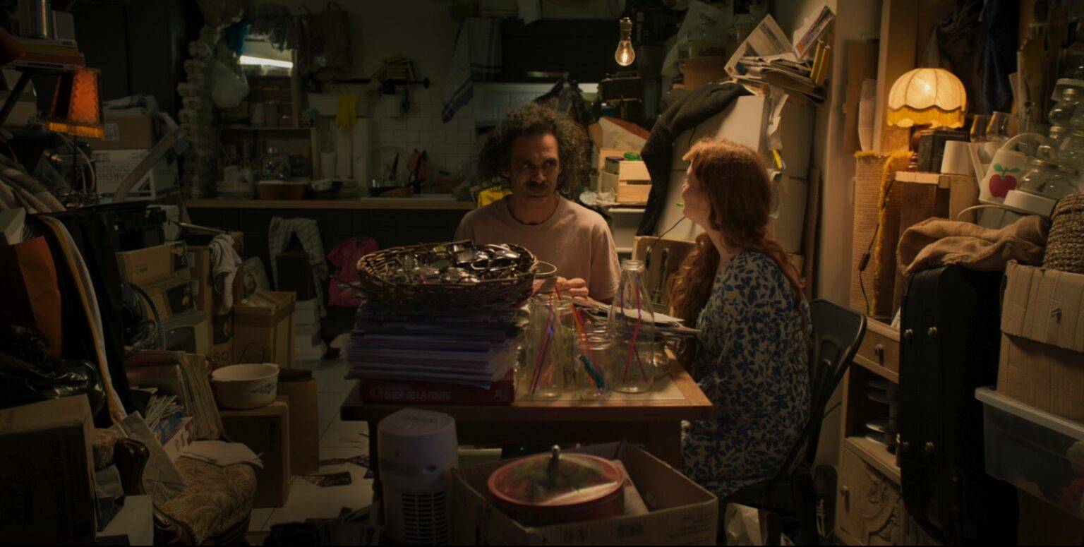 mise en scène du décorateur sur le film diogene