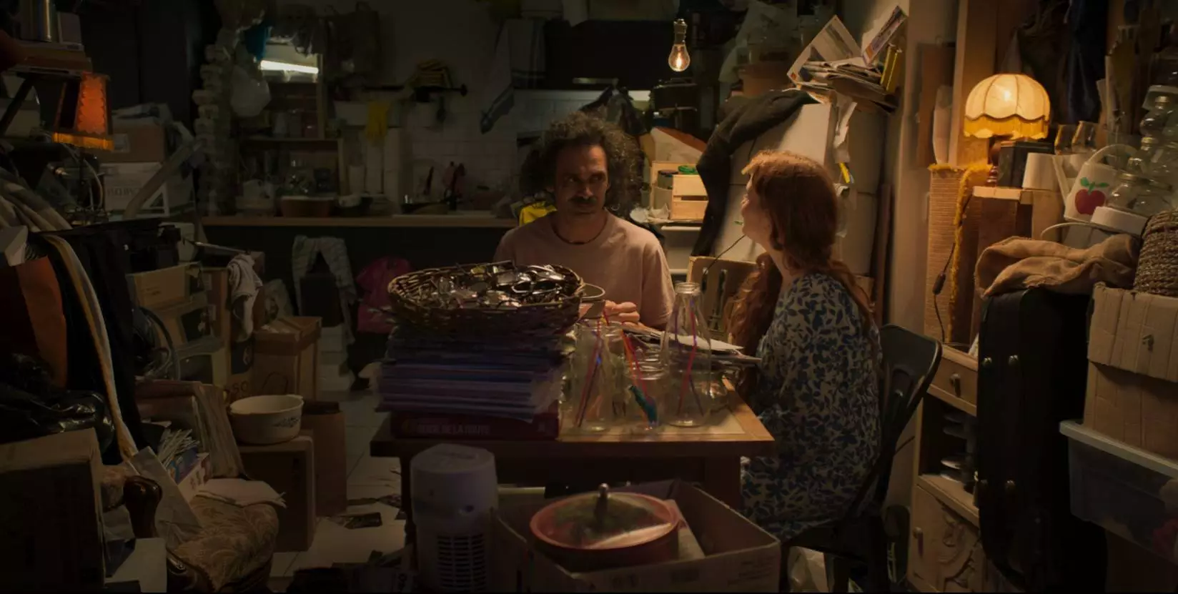 mise en scène du décorateur sur le film diogene