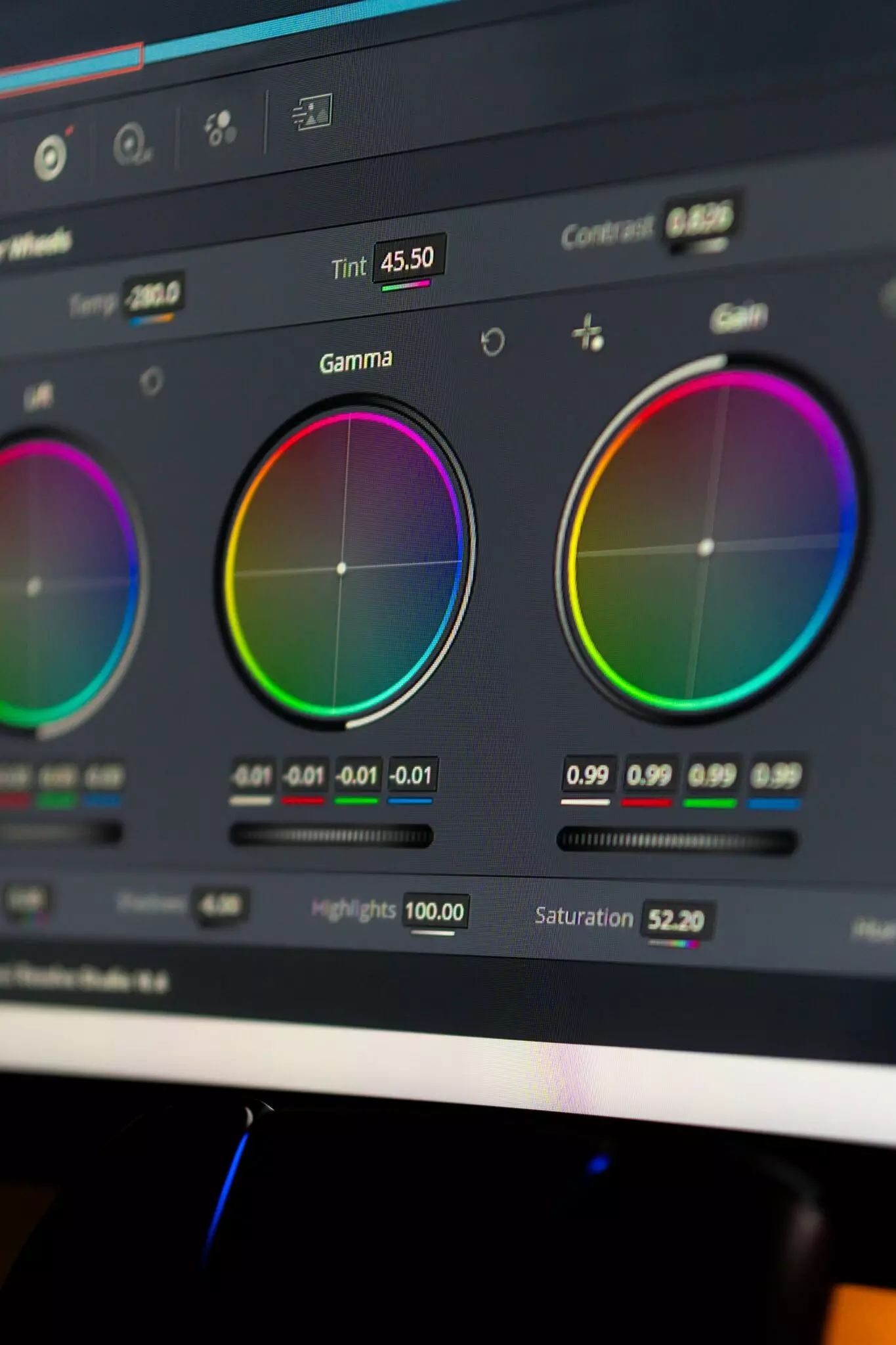 visualisation de DaVinci Resolve