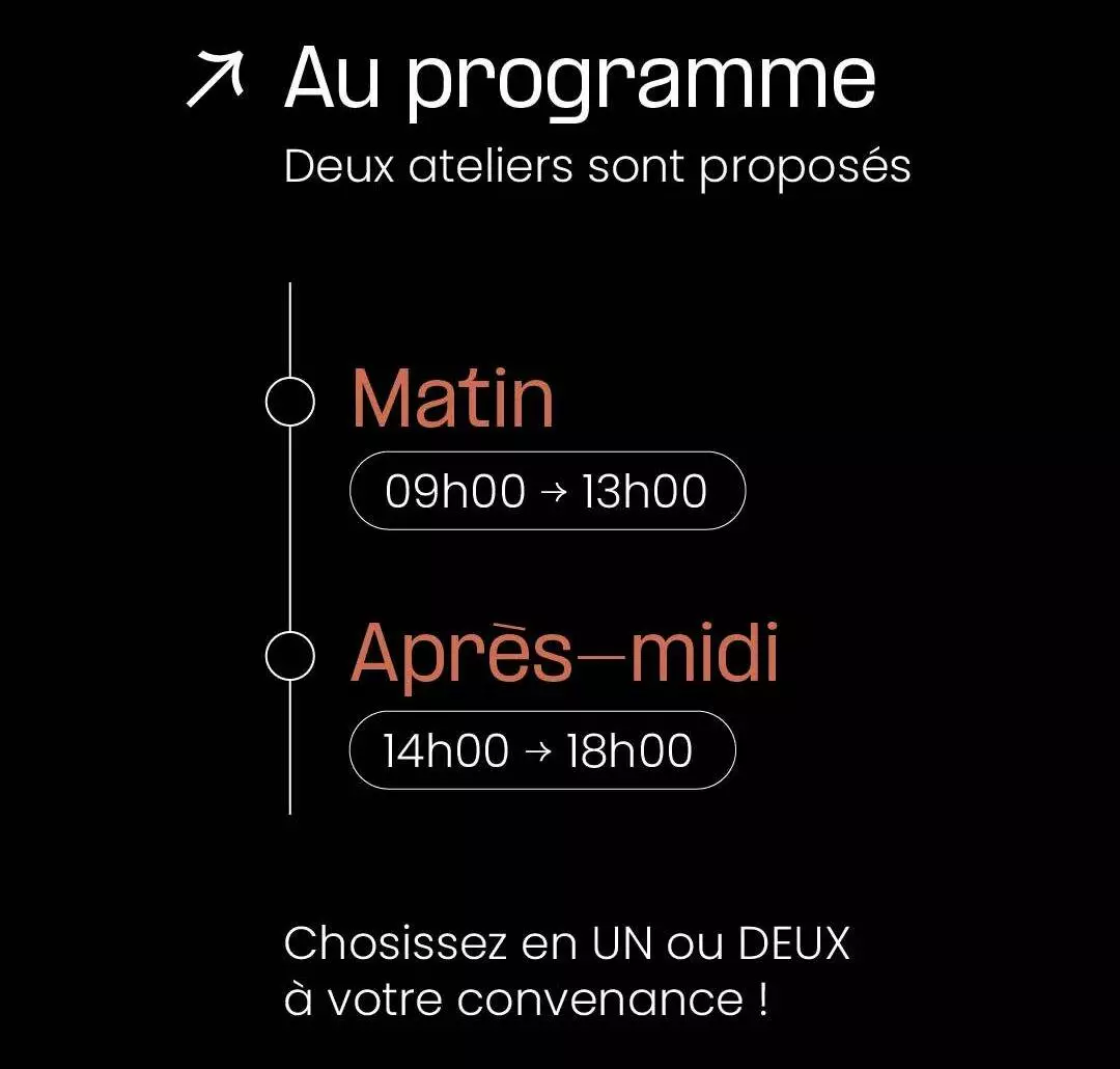 ateliers a la carte programme