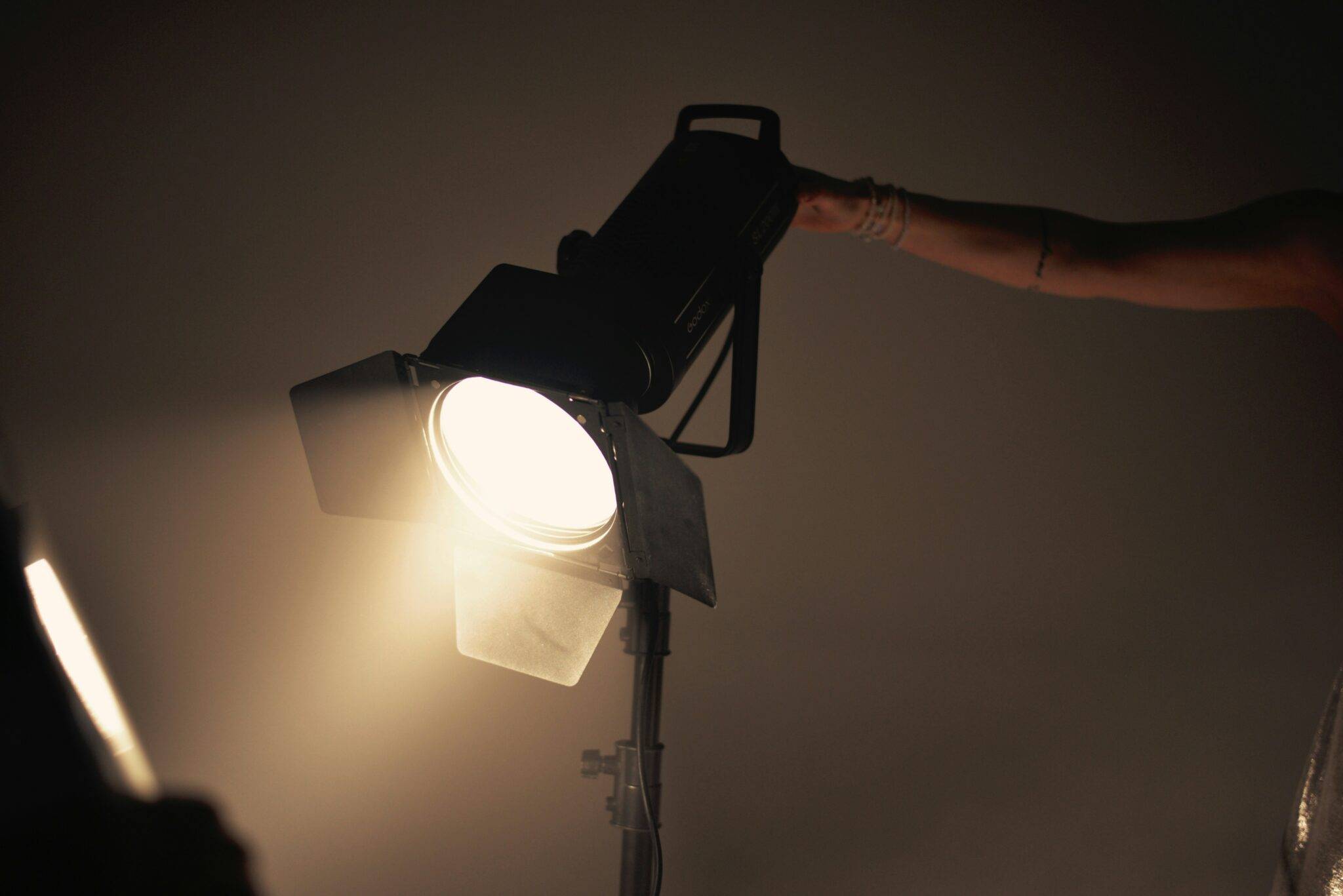 éclairage de cinema pour un film