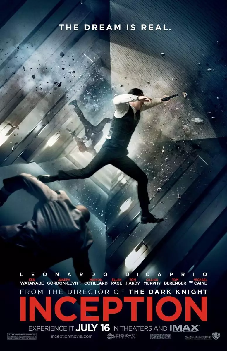 Affiche inception christopher nolan