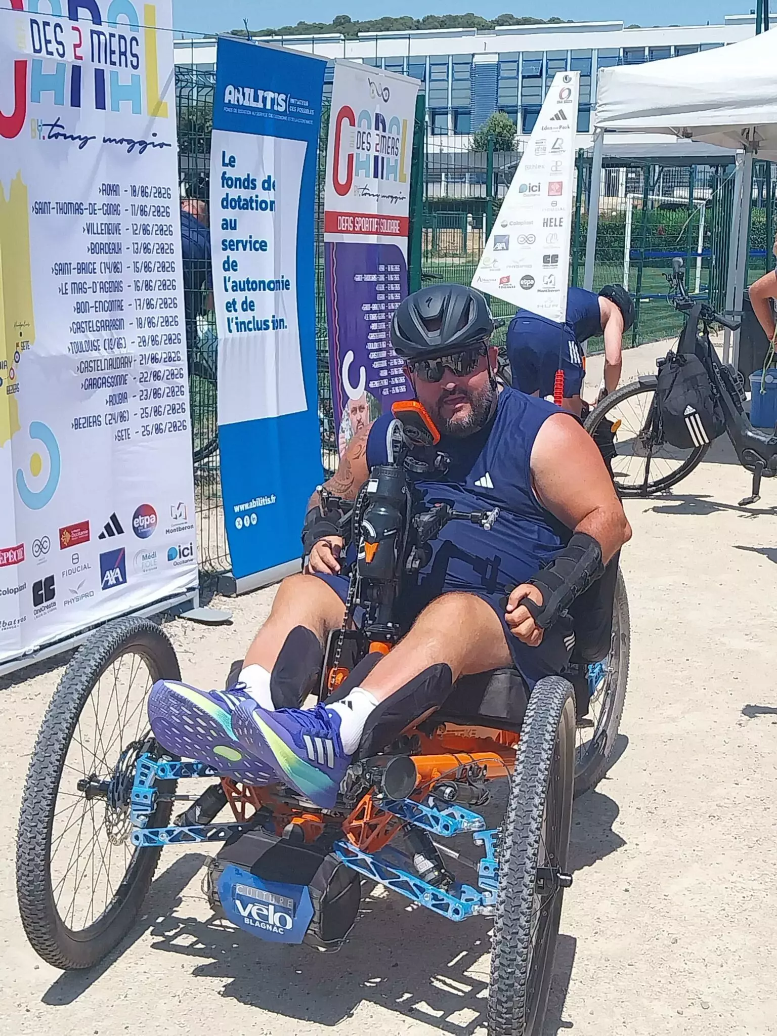Tony Moggio arrivée sète